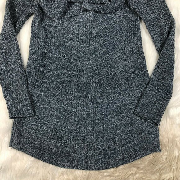 Anthro MOTH Cowl Neck Tunic Sweater - Picture 3 of 8